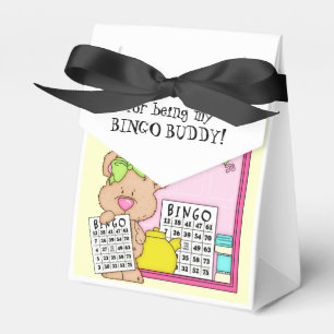 Thank you Bingo Buddy tent favor box