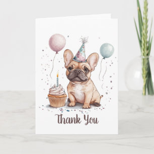 Thank You Birthday French Bulldog