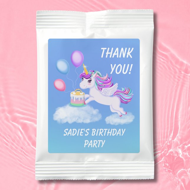 Thank You Birthday Unicorn with Cake Margarita Drink Mix (Creator Uploaded)