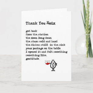 Thank You Black - a funny you poem