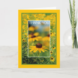 Thank You - Black-Eyed Susans Greeting Card