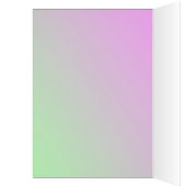 Thank You, Blank Inside, Lilacs in a Vase (Inside (Left))