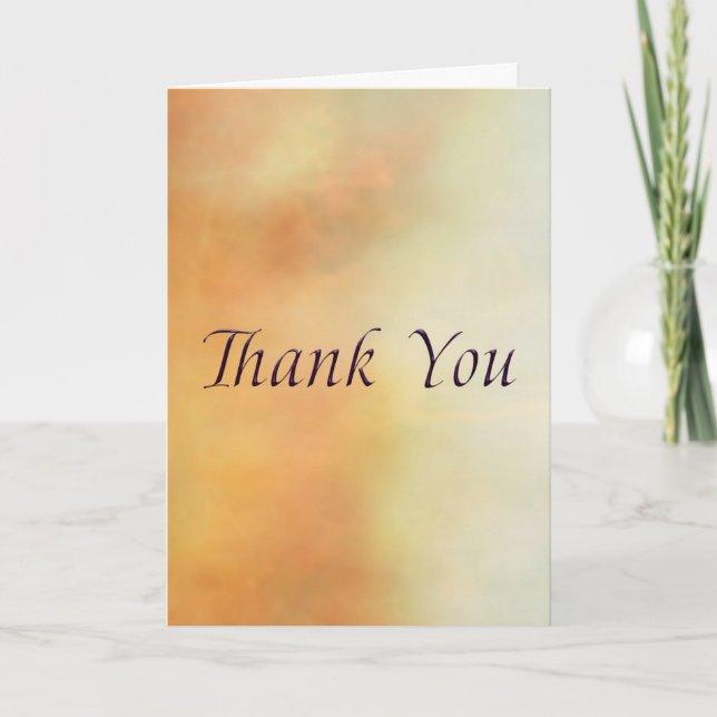 Thank you Blessing Greeting Card (Front)