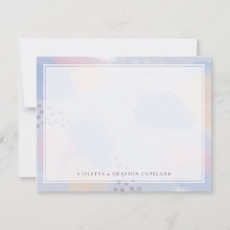 Thank You Blue Abstract Art