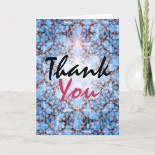 Thank You Blue Card