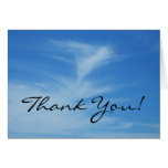 Thank You Blue Sky Card