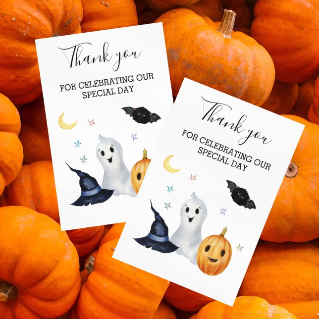 Thank you Boo Ghost Baby Shower Halloween (Creator Uploaded)