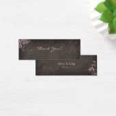 Thank You Bookmark Pink Brown (Desk)