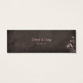 Thank You Bookmark Pink Brown (Back)