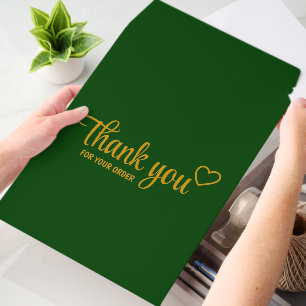 Thank You Branded Business Envelope Mailers