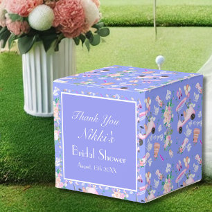 Thank You Bridal Golf Bridal Shower Brunch Favor Boxes