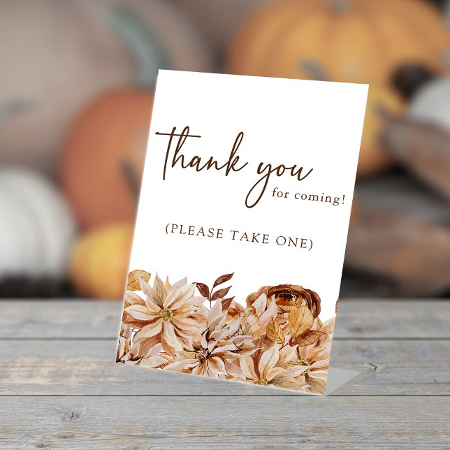 Thank You Bridal Shower Shower Pedestal Sign (Thank You Bridal Shower Shower Pedestal Sign
)