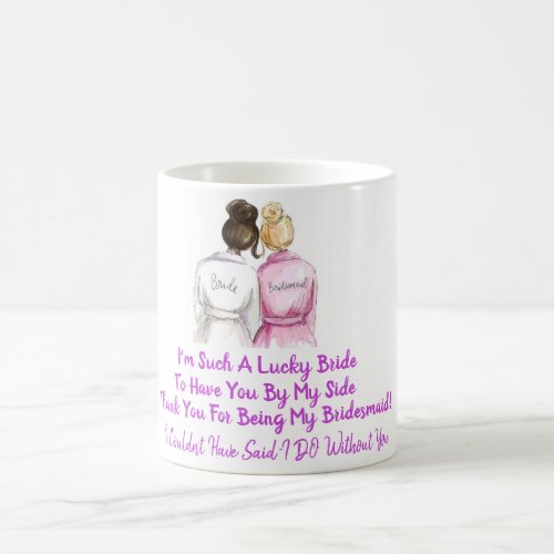 Thank you Bridesmaid Coffee Mug