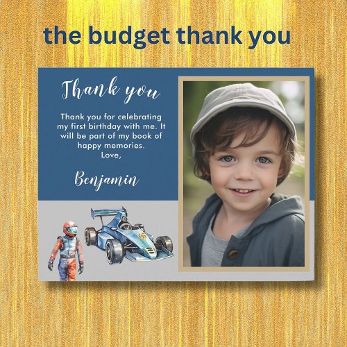 Thank you BUDGET Photo Boy Race 5th Birthday