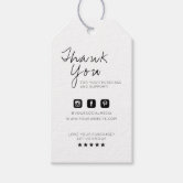 Kraft Custom Printed Retail Hang Tags with String | Zazzle