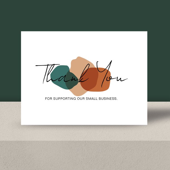 Thank You Business Minimalist Design Card (Creator Uploaded)