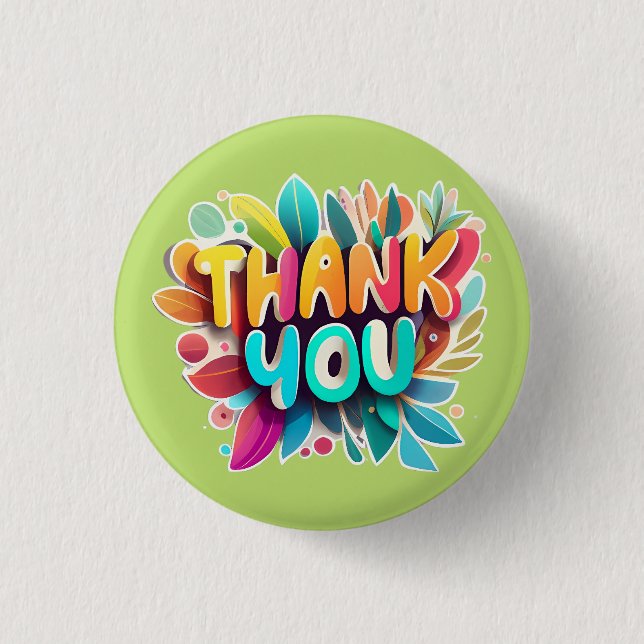 Thank You Button (Front)