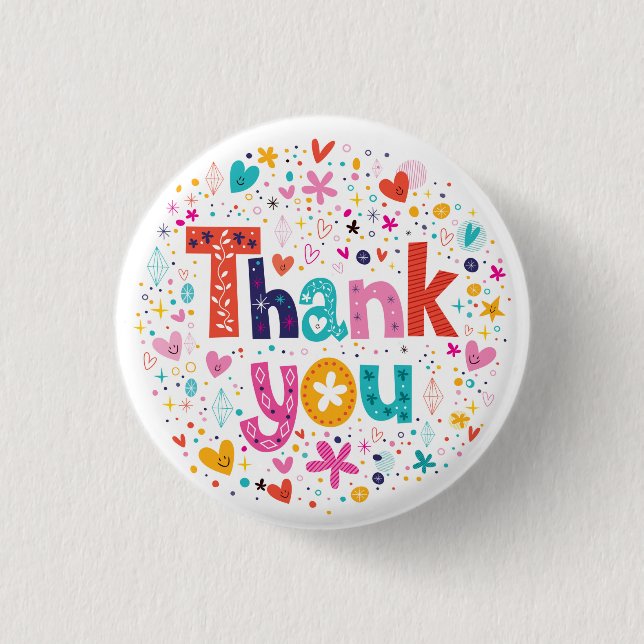 Thank You Button (Front)