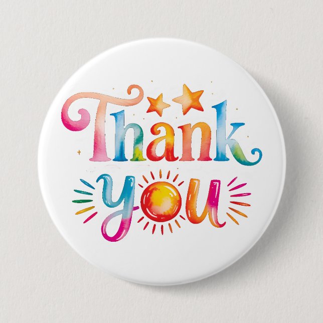 Thank You Button (Front)