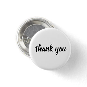 Thank you buttons for volunteer (or any occasion)
