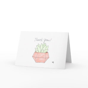 Thank You Cactus 1 Card