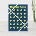 Thank You Captain at Zazzle