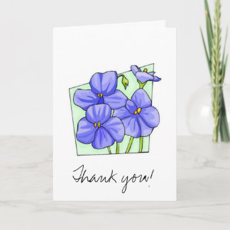 Thank you card