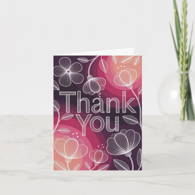 Thank You Card (Front)