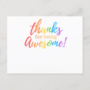 Thank you card