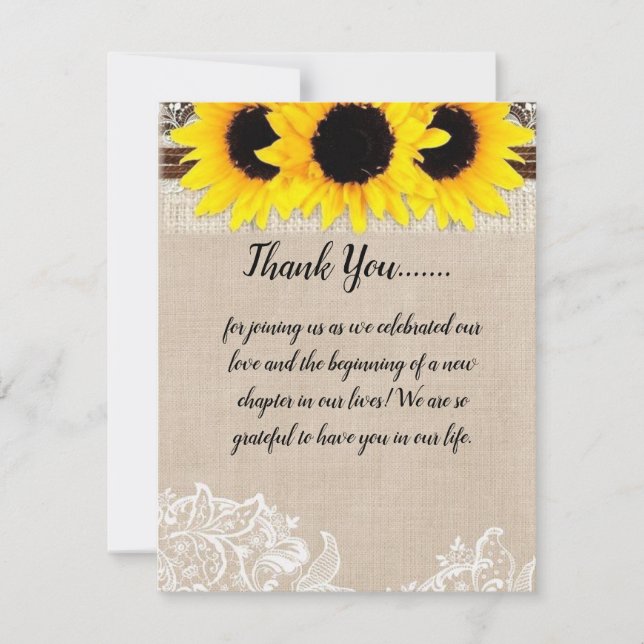 THANK YOU CARD (Front)