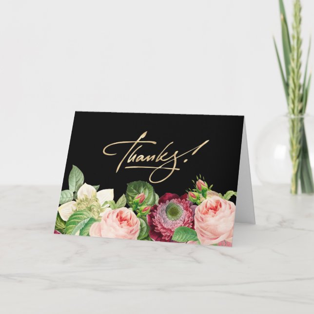 Thank You  Card (Front)