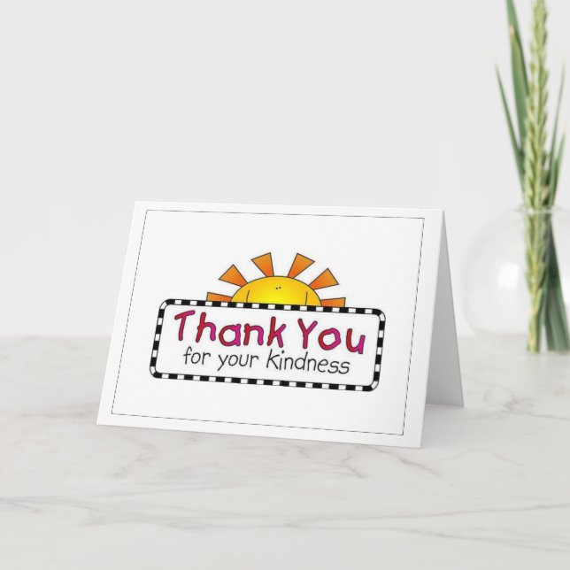 Thank you Card (Front)