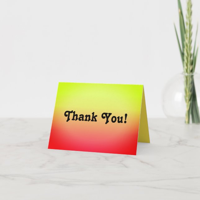 Thank you Card (Front)