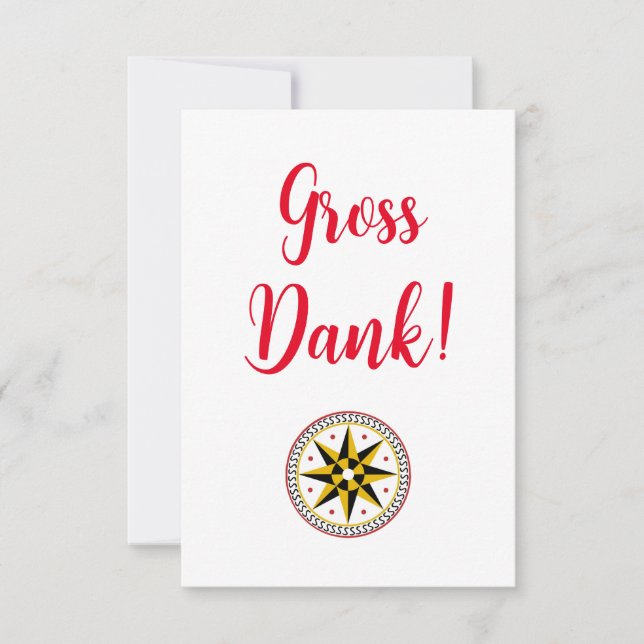 Thank You Card (Front)