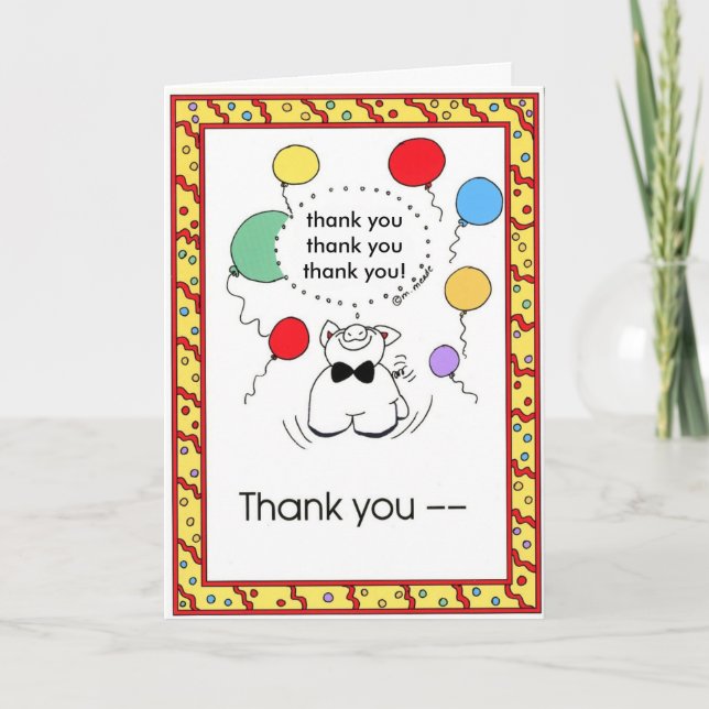THANK YOU Card (Front)