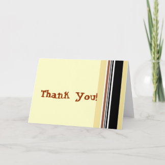 Thank you card