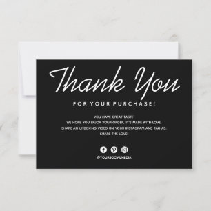 Thank You Card