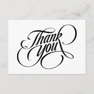Thank You Card