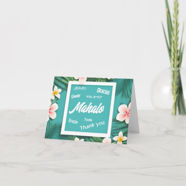 Thank you card (Front)