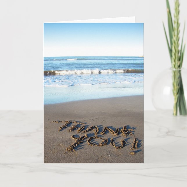 Thank You Card (Front)