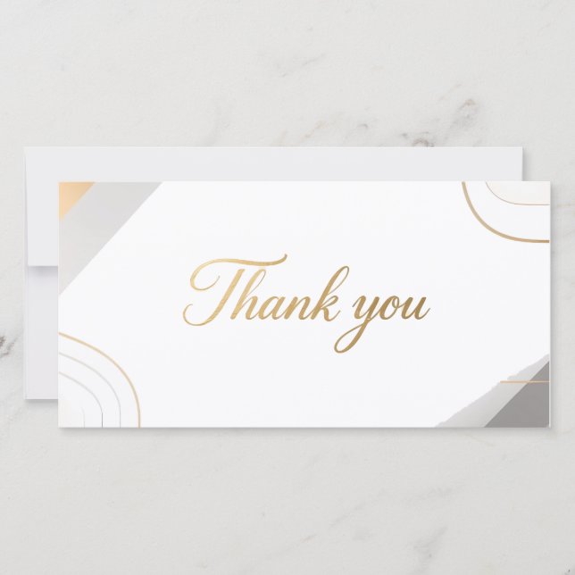 Thank you card (Front)