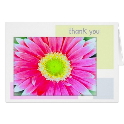 Thank you card (Front Horizontal)