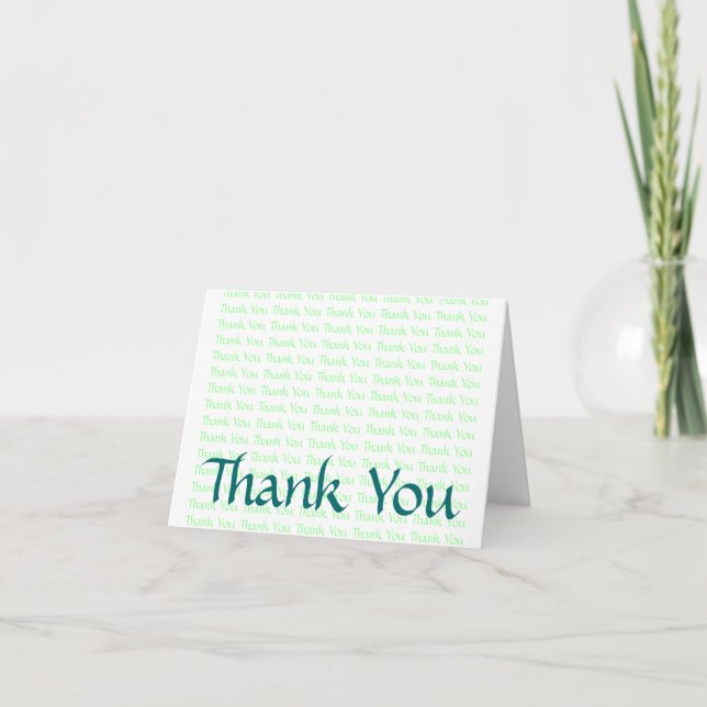 Thank You Card (Front)