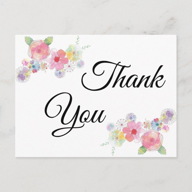 Thank you card (Front)