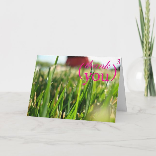 Thank You Card (Front)