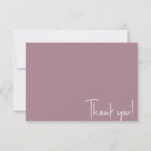 Thank you Card