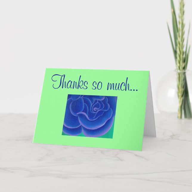 Thank You Card (Front)