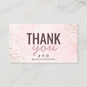 Thank you Card