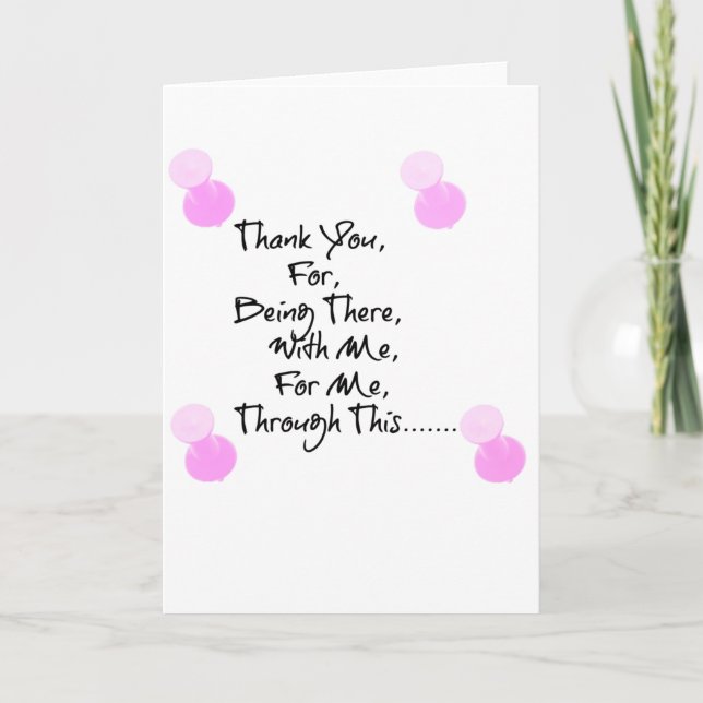 Thank You Card (Front)