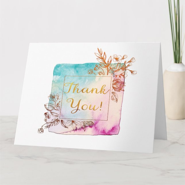 Thank You! Card (Front)